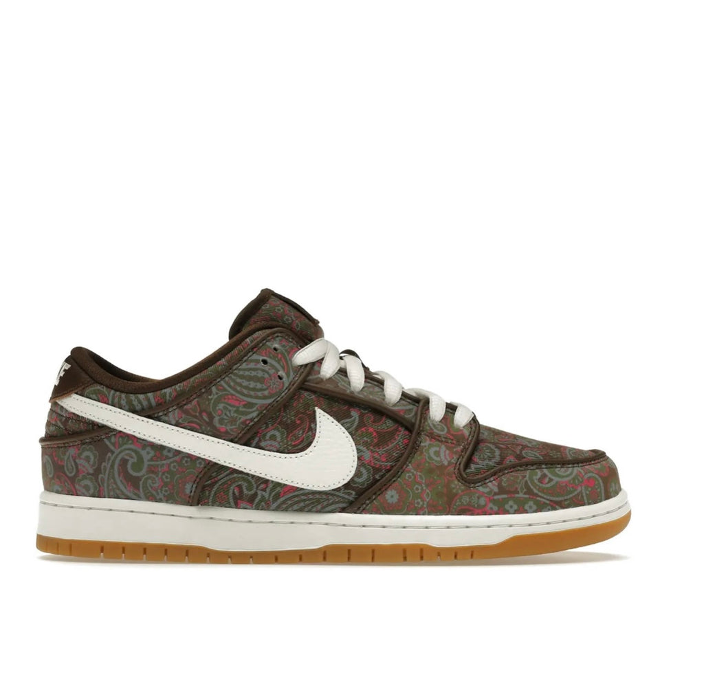 Nike SB Dunk Low Pro Paisley Brown Skate Shoes