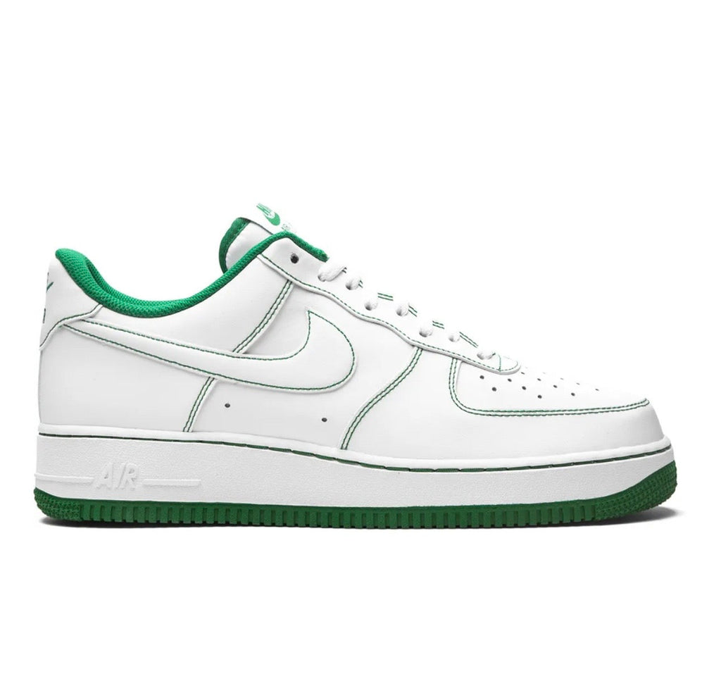 Nike Air Force 1 Low Top Sneakers White Green