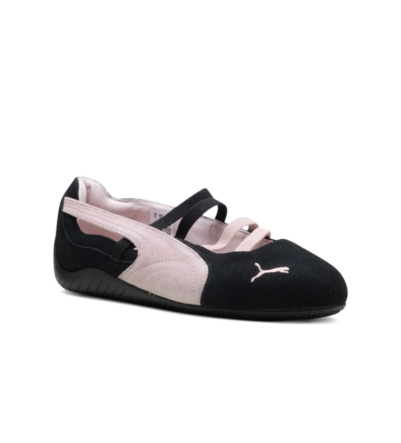 Puma Speedcat Ballet Sneakers Black Pink Low Profile Lifestyle Shoes