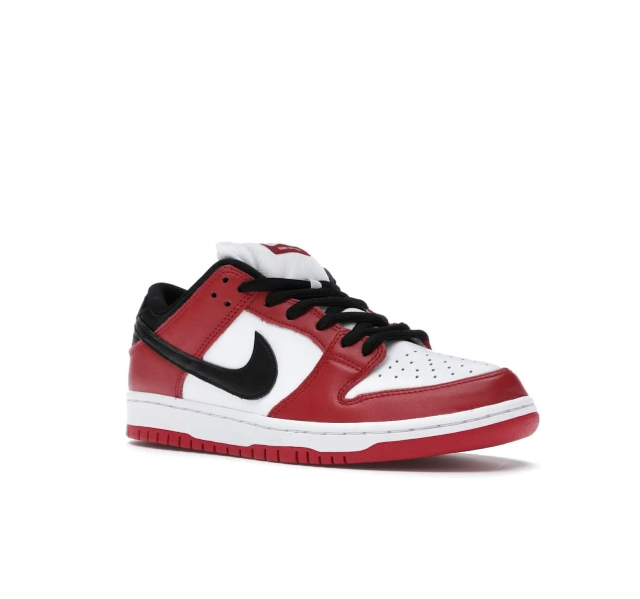 Nike Dunk Low Chicago Lifestyle Sneakers Red White