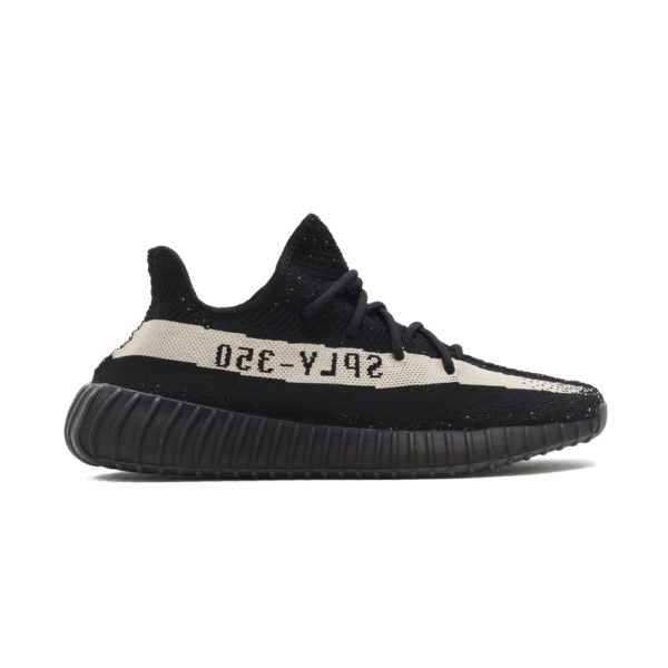 Adidas Yeezy Boost 350 Black White Low Top Sneakers