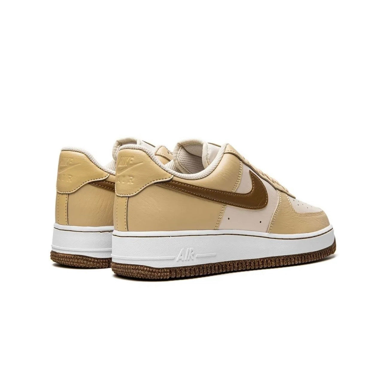 Nike Air Force 1 Mocha Low Top Lifestyle Sneakers