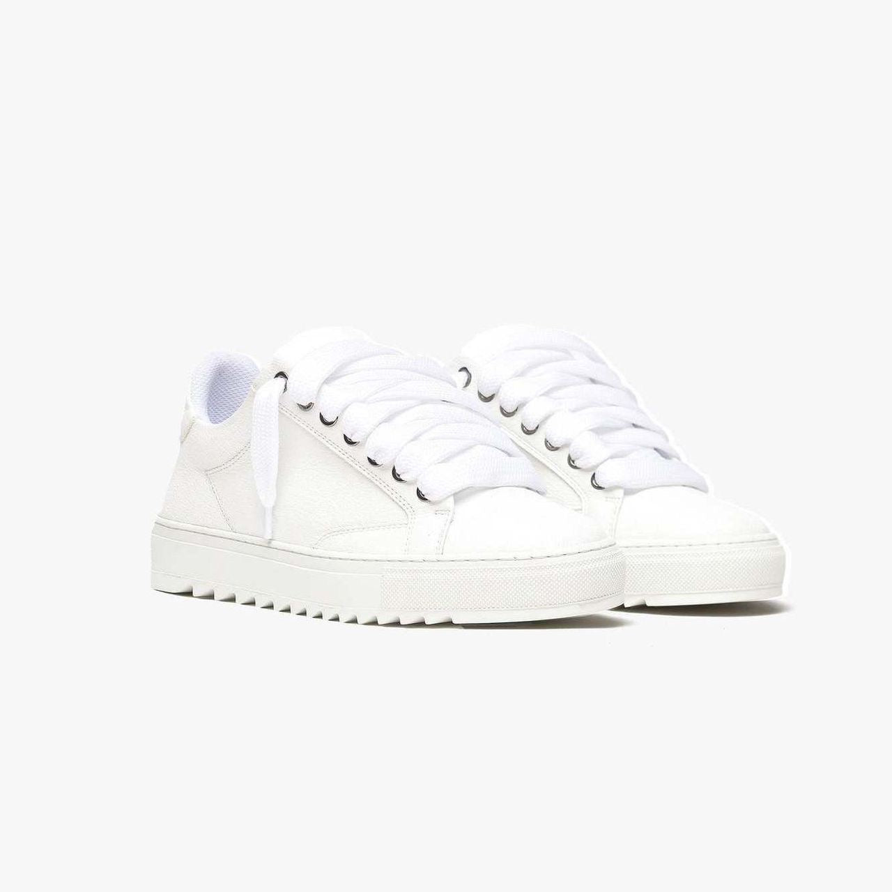 Numeris Classic White Sneakers Breathable Plush Lining