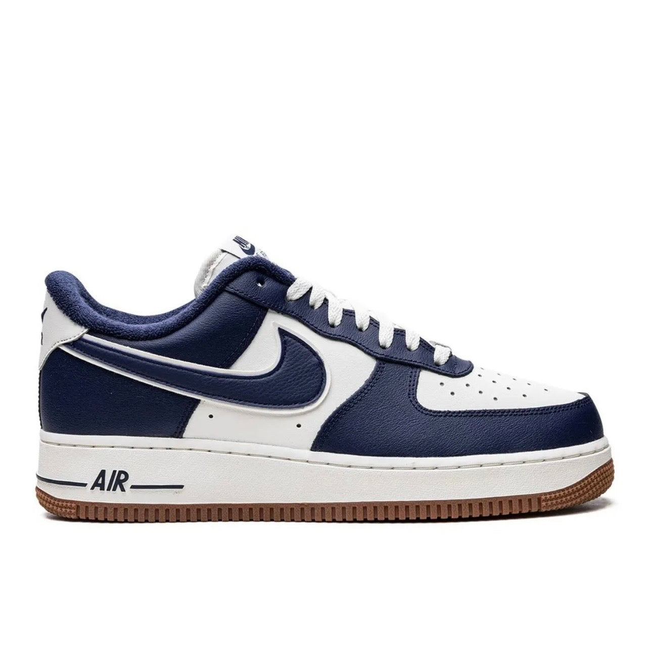 Nike Air Force 1 Lifestyle Sneakers Navy Blue White