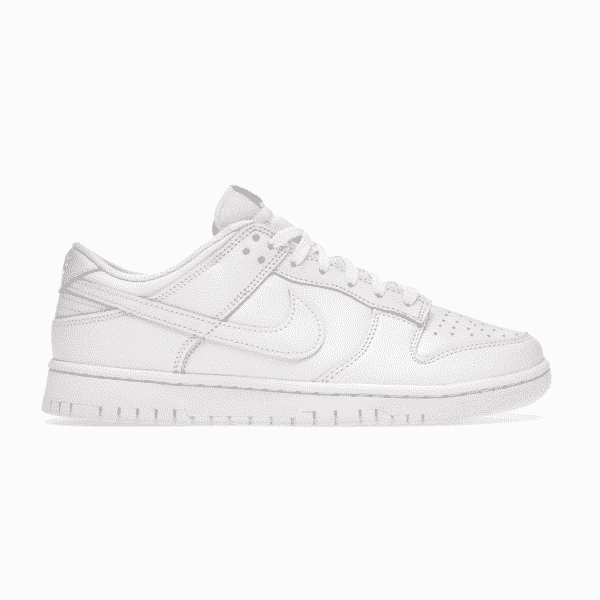 Nike Dunk Low Triple White Sneakers