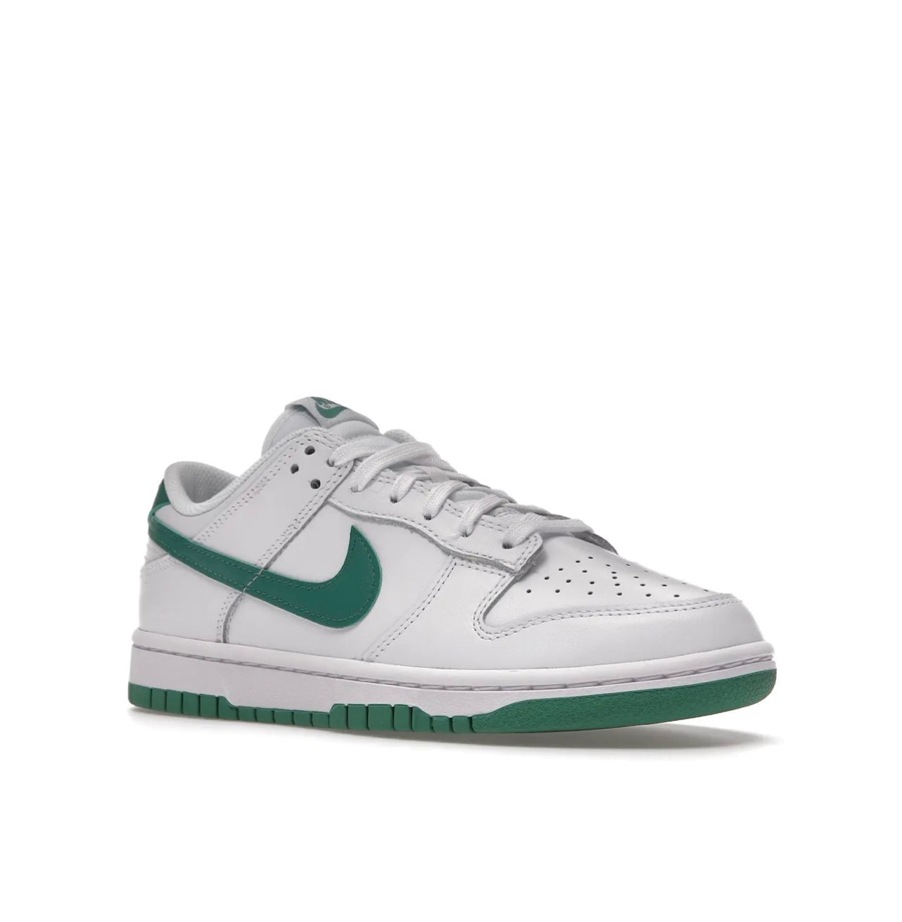 Nike Dunk Low White Green Low-Top Casual Sneakers Unisex