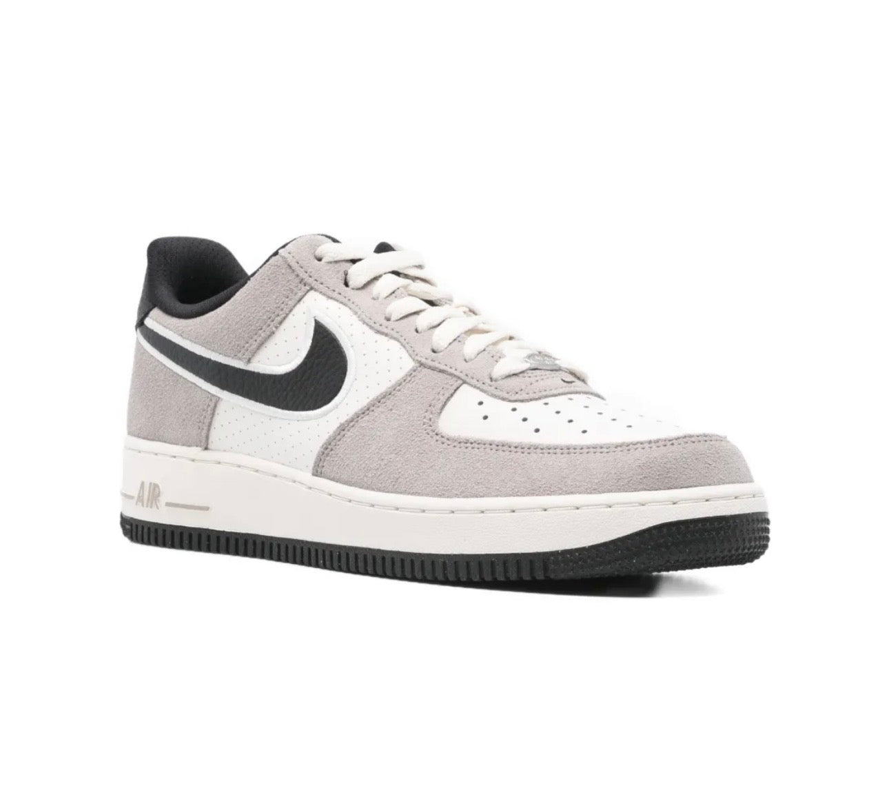 Nike Air Force 1 Sneakers Grey Black Low Top
