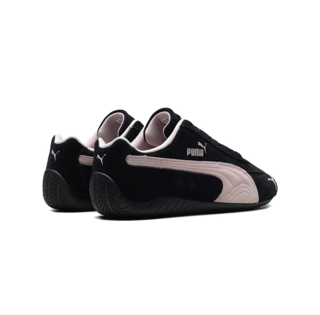 Puma Speedcat Sneakers Black Pink Lightweight Versatile Casual Footwear
