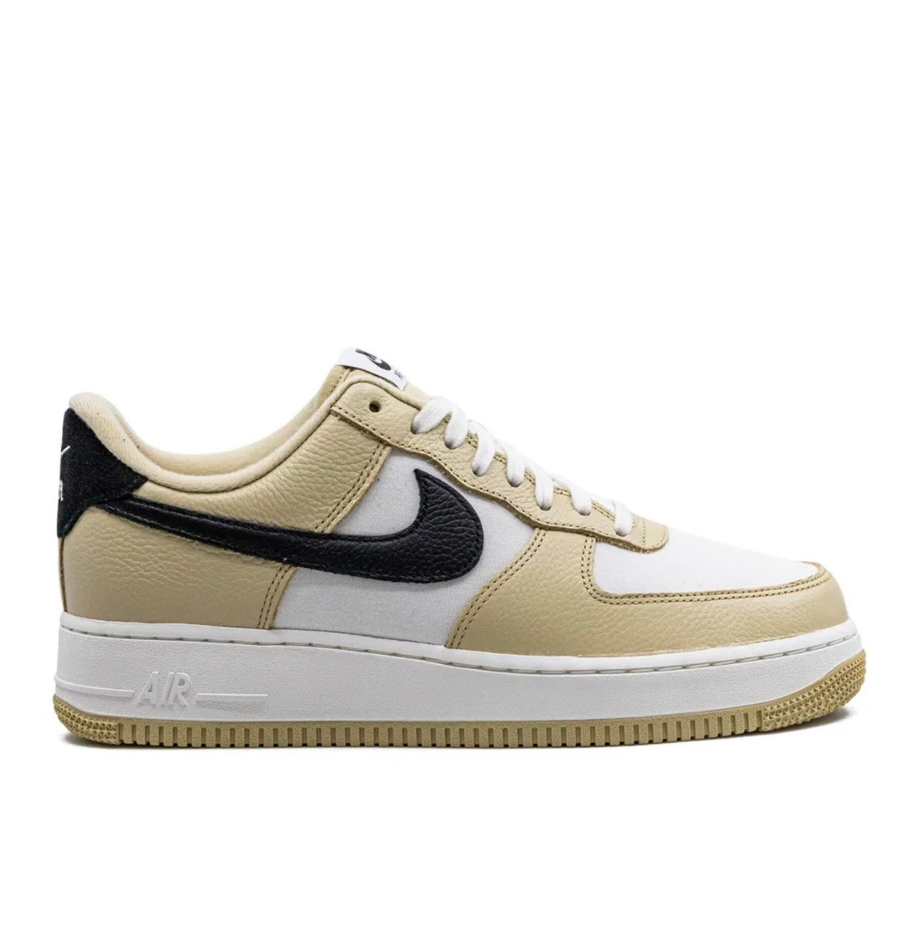 Nike Air Force 1 Yellow Black White Casual Sneakers