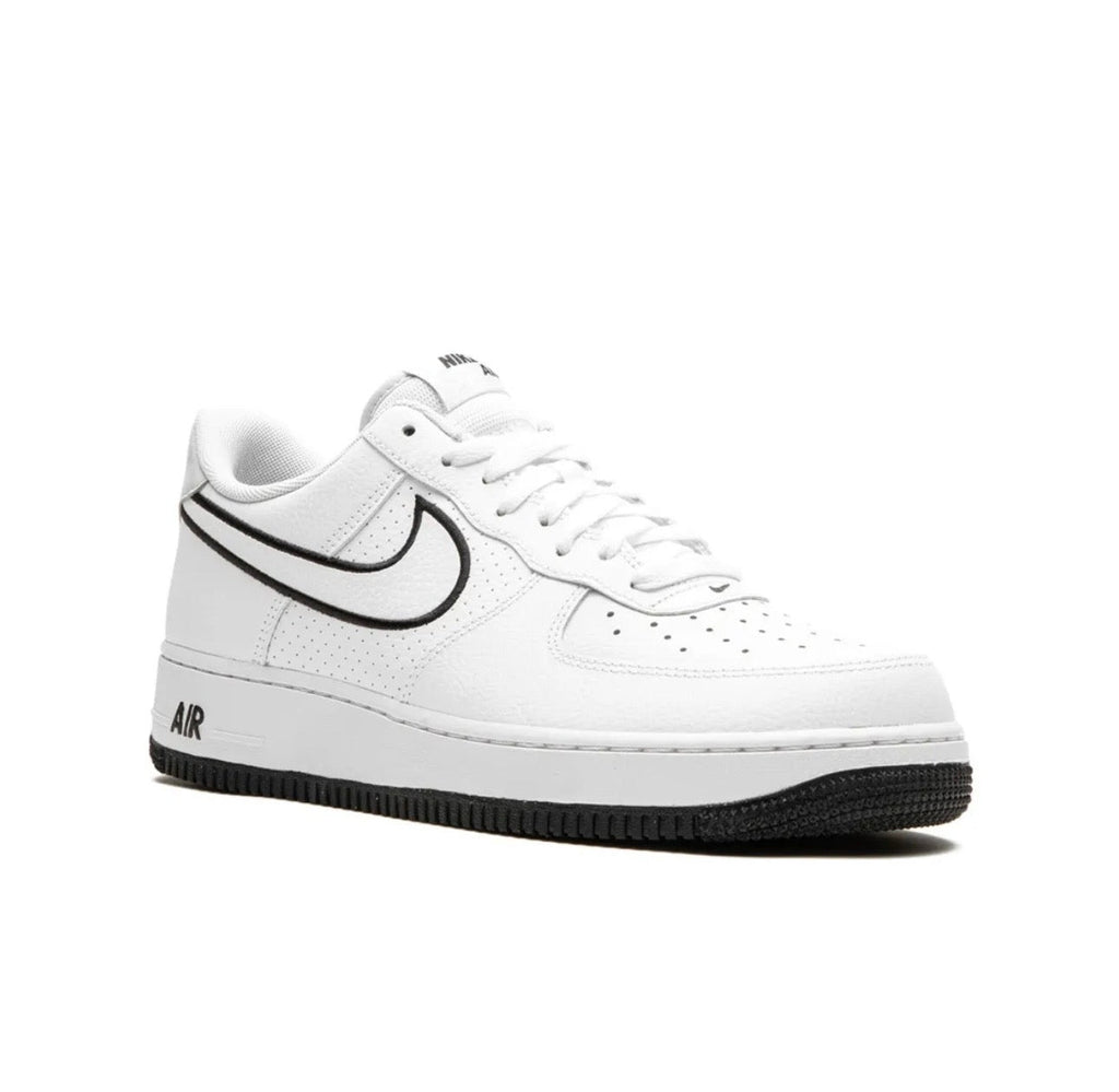 Nike Air Force 1 White Black Casual Sneakers