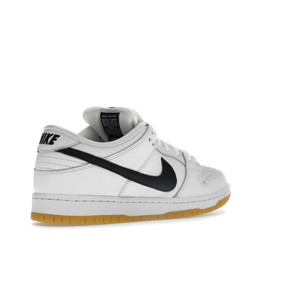 Nike SB Dunk Low Pro Skate Sneakers White Gum