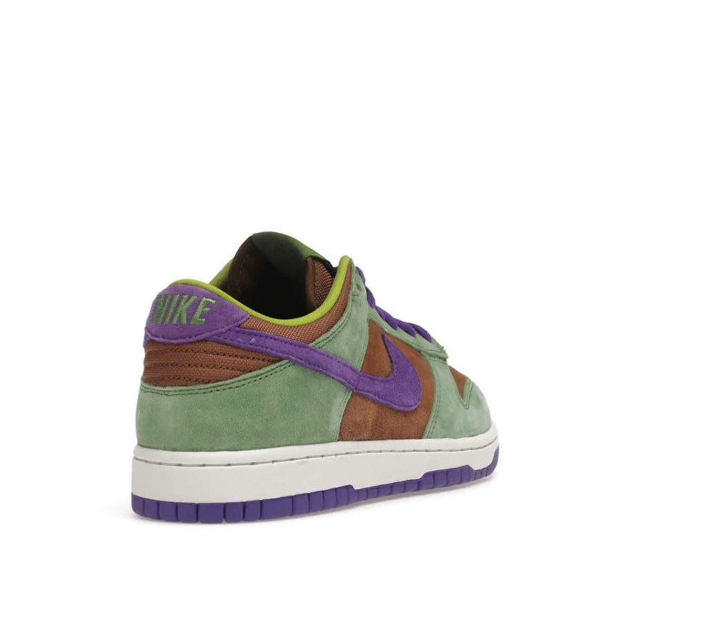 Nike Dunk Low Green Purple Casual Lifestyle Sneakers