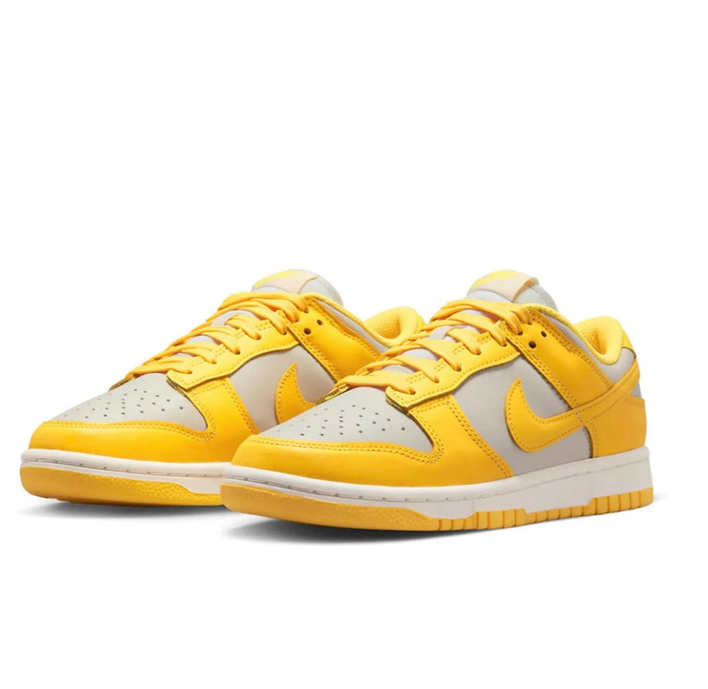 Nike Dunk Low Yellow Grey Sneakers