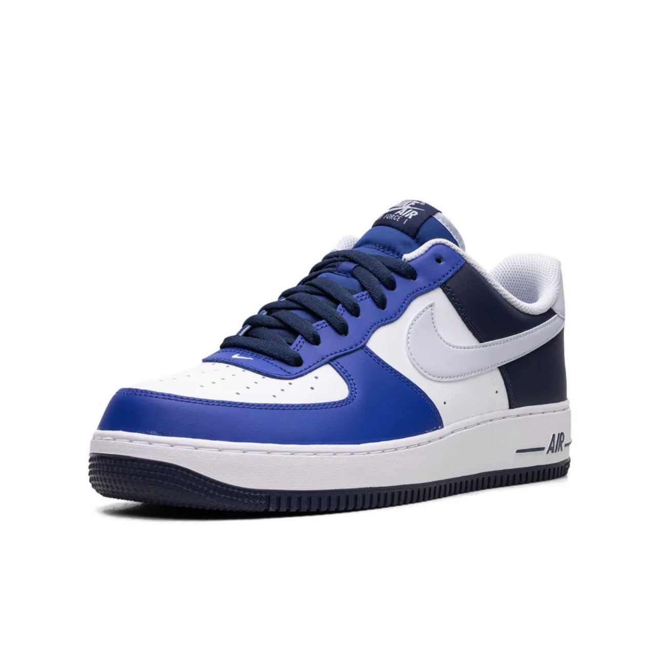 Nike Air Force 1 Blue Lifestyle Sneakers For Everyday Wear