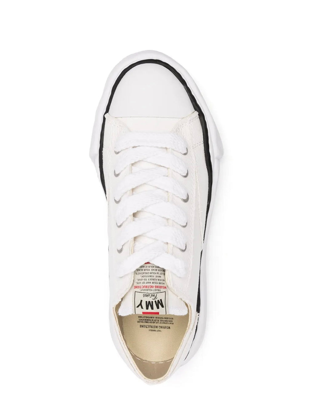 Maison Mihara White Designer Sneakers Premium Leather Footwear
