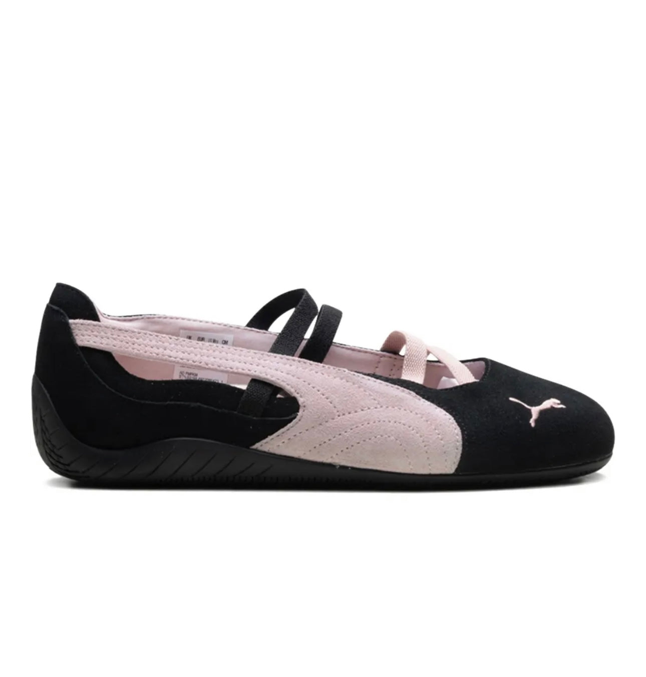 Puma Speedcat Ballet Sneakers Black Pink Low Profile Lifestyle Shoes