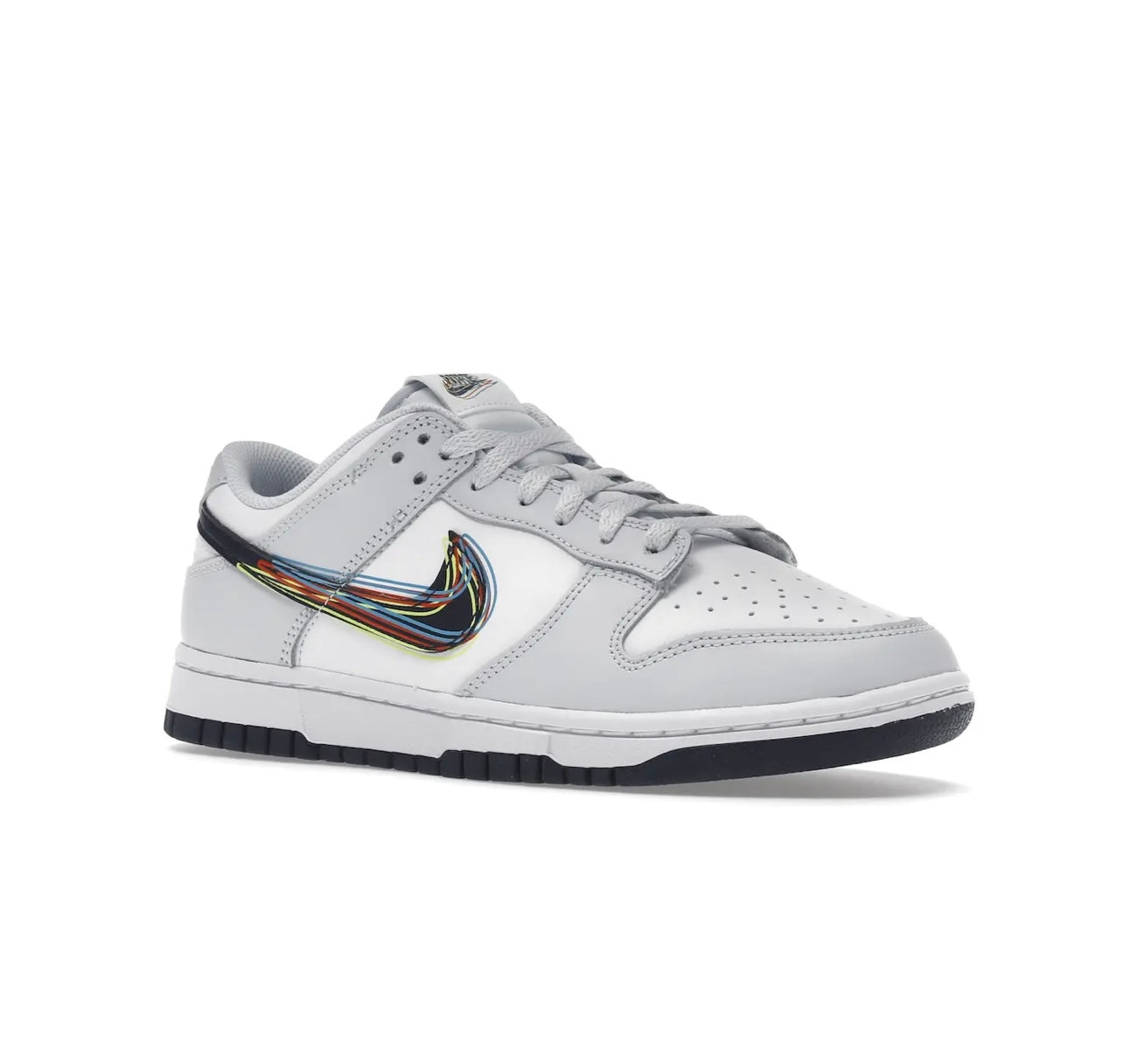 Nike Dunk Low 3D Swoosh Casual Sneakers