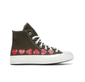 Converse Kiss Olive Green Lightweight Sneakers with Durable Grip Base