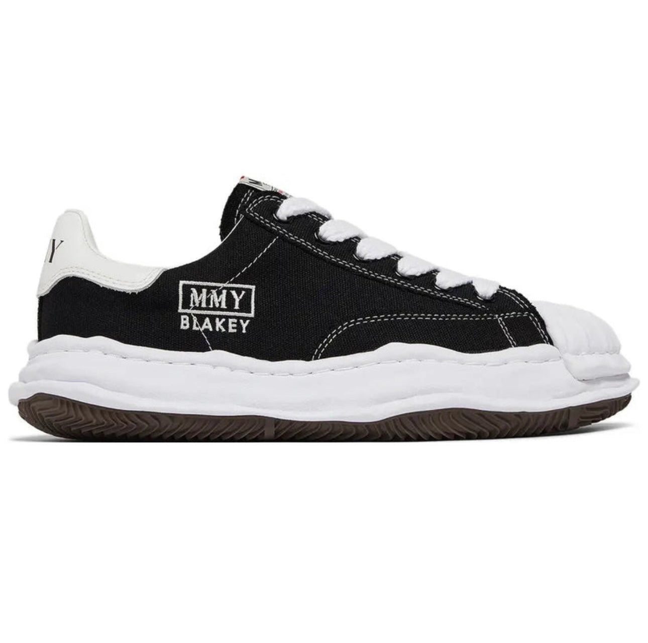 Maison Mihara Yasuhiro Black and White Low Top Sneakers