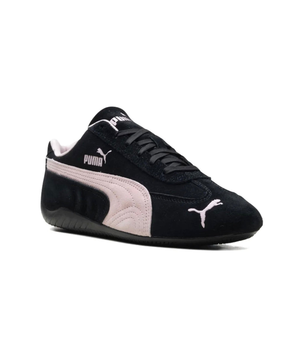 Puma Speedcat Sneakers Black Pink Lightweight Versatile Casual Footwear