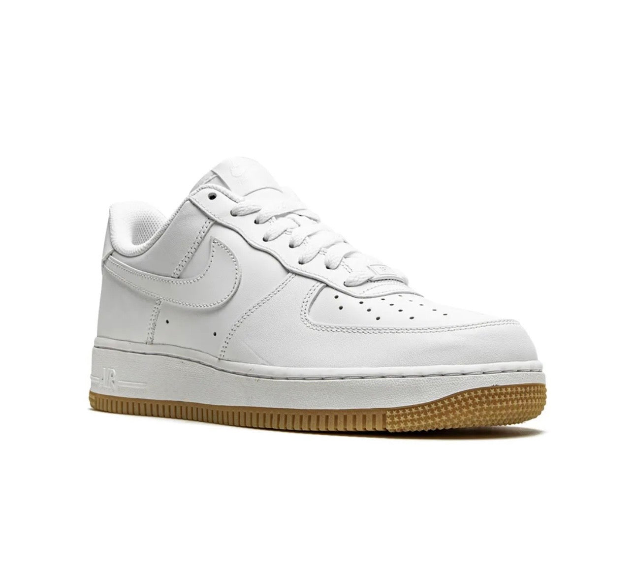 Nike Air Force 1 Sneakers White Brown