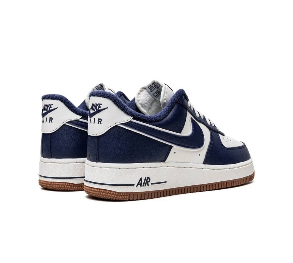 Nike Air Force 1 Lifestyle Sneakers Navy Blue White