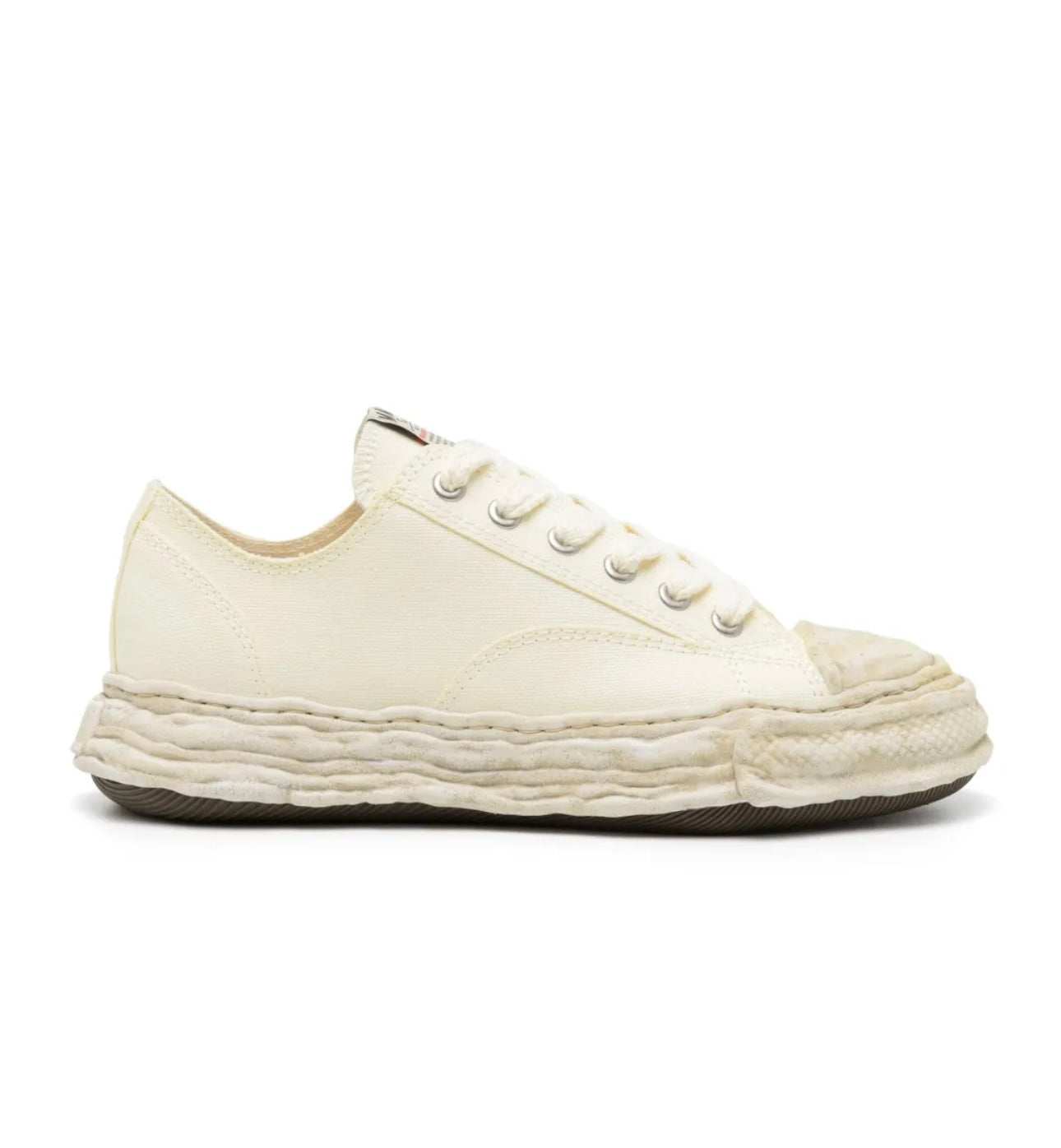 Maison Mihara Original Sole Sneakers Beige Men's and Women's