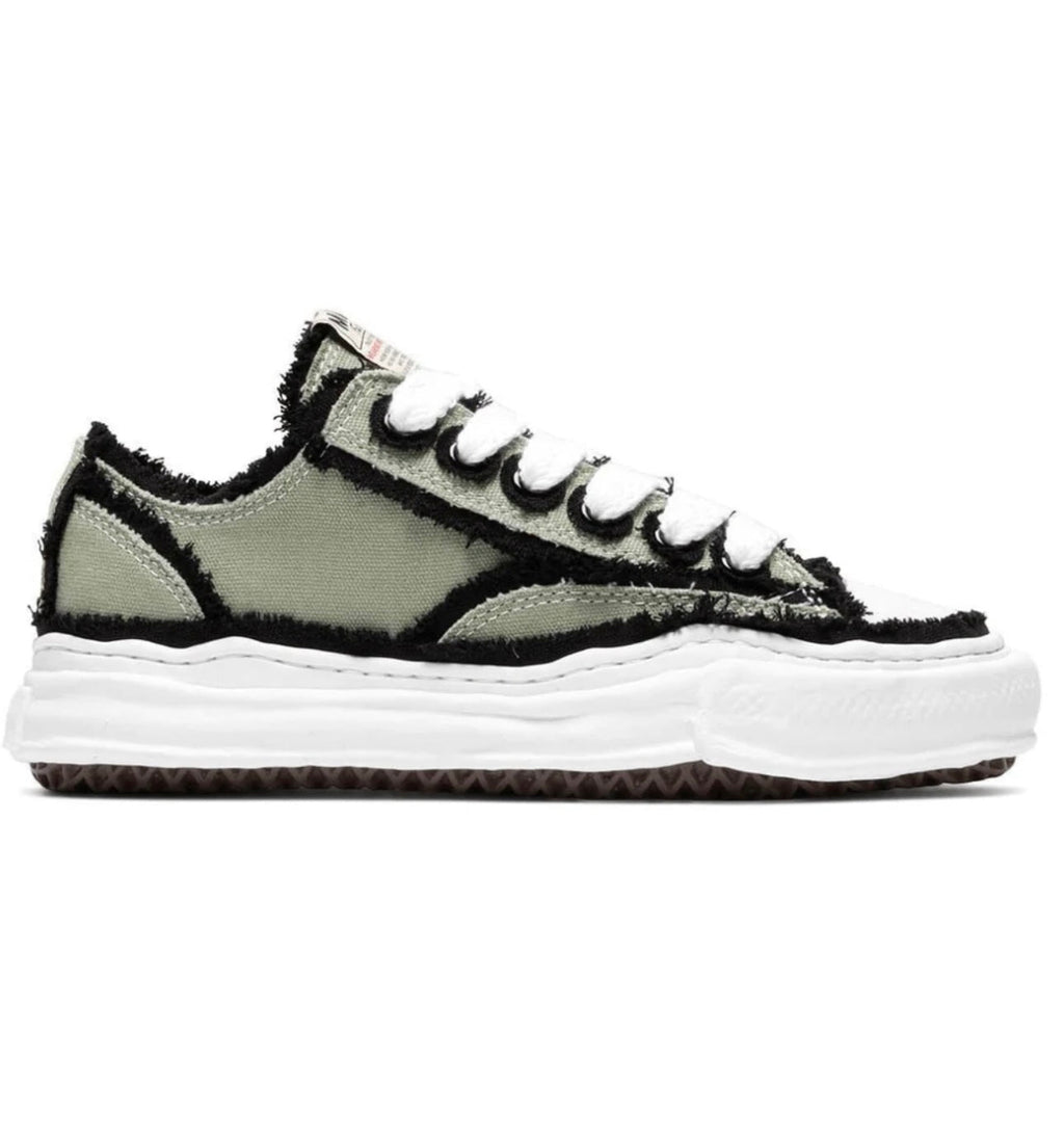 Maison Mihara Green Casual Sneakers Unisex Lightweight Comfort Shoes