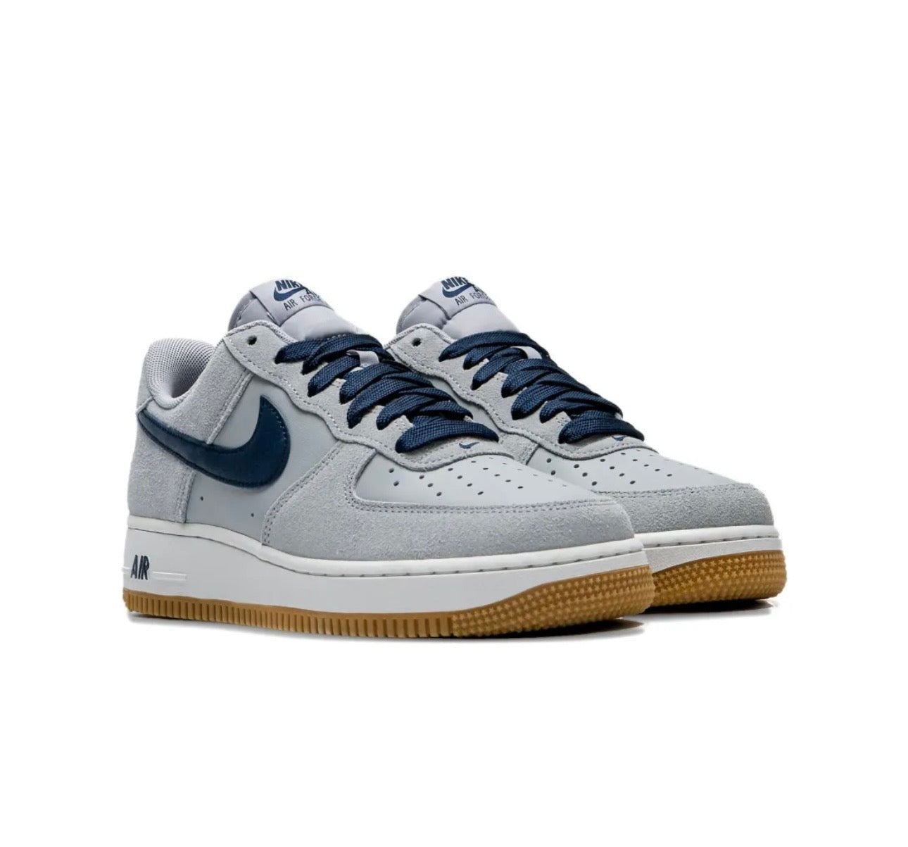 Nike Air Force 1 Grey Blue Sneakers