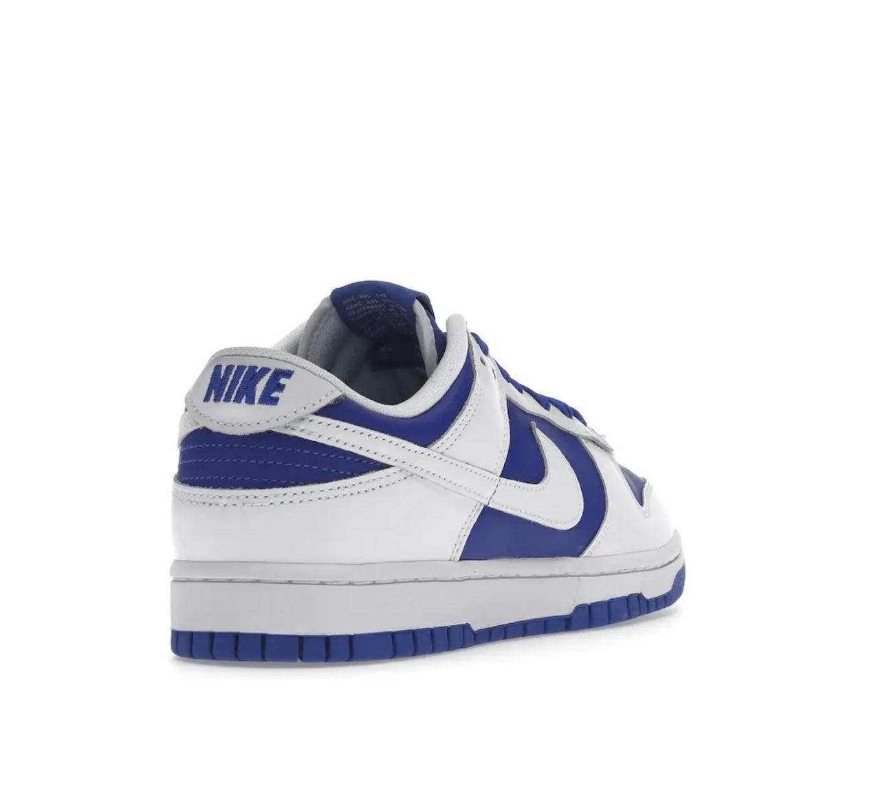 Nike Dunk Low Racer Blue White Low Top Sneakers