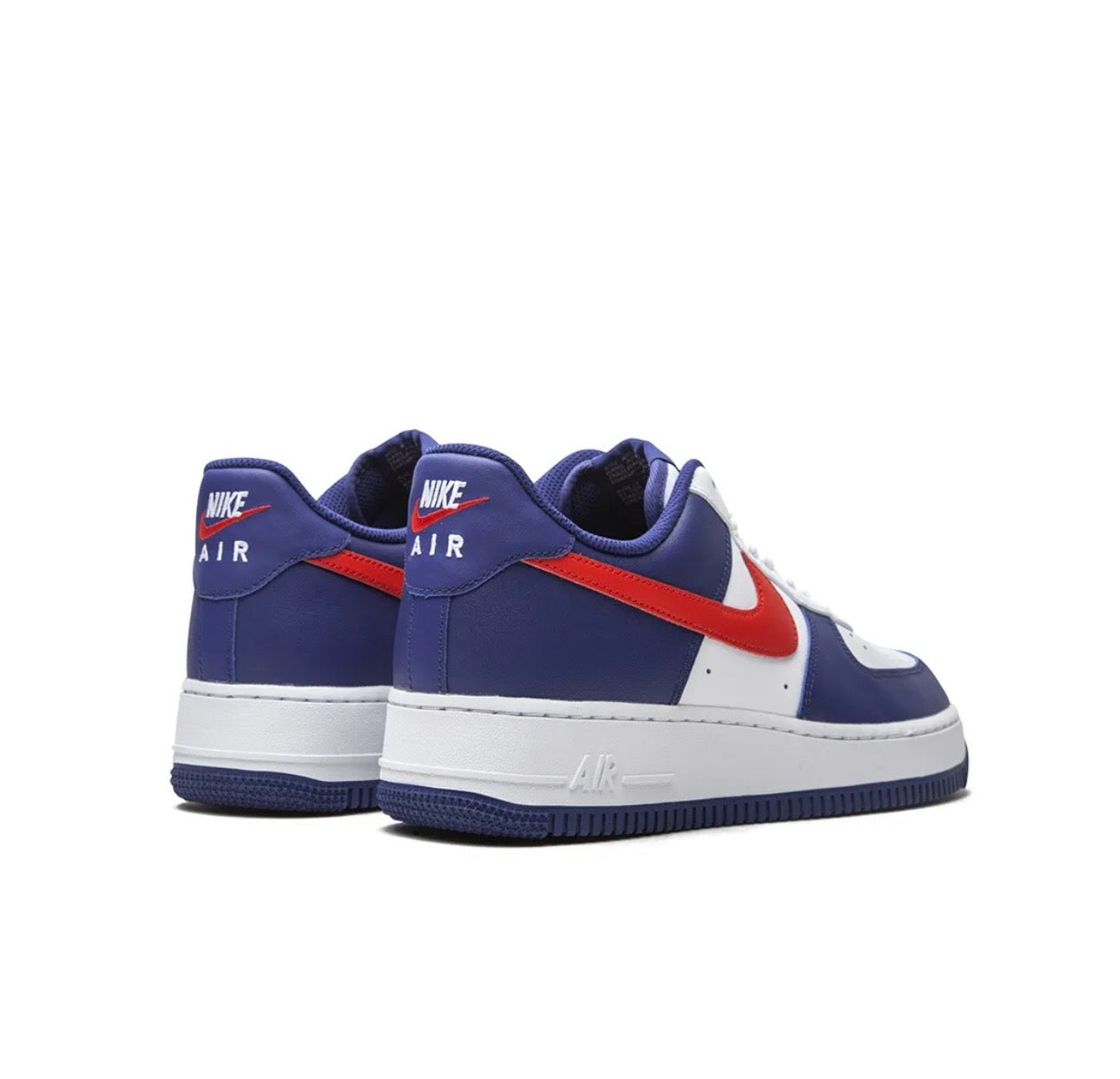 Nike Air Force 1 Sneakers Purple Red Casual Shoes