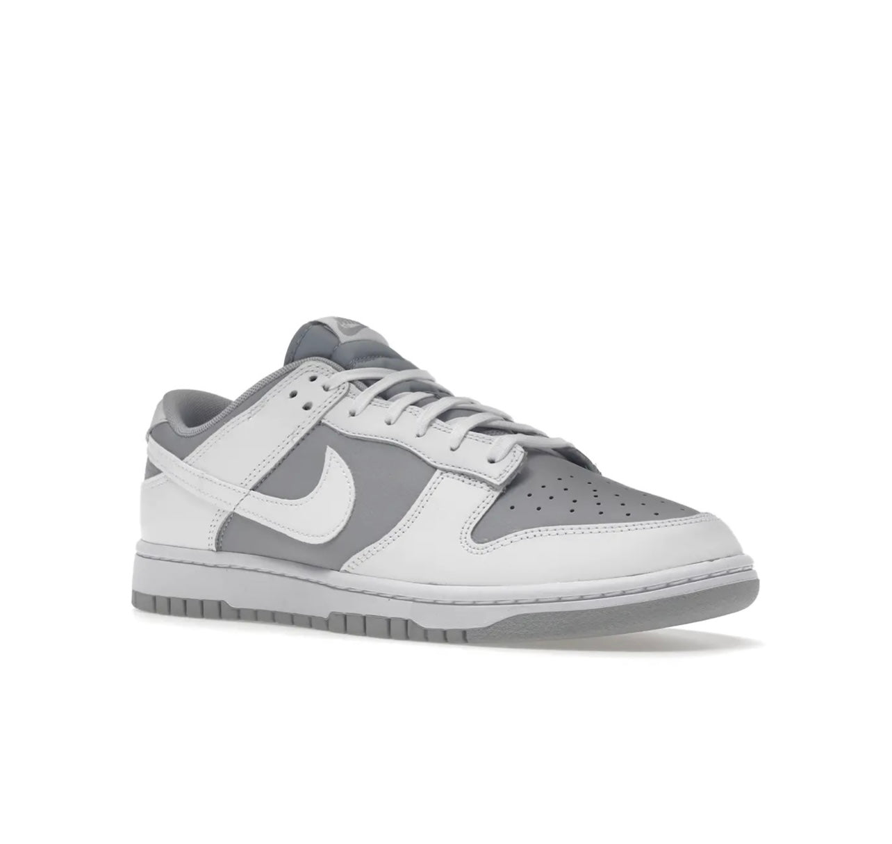 Nike Dunk Low Retro White Grey Casual Sneakers