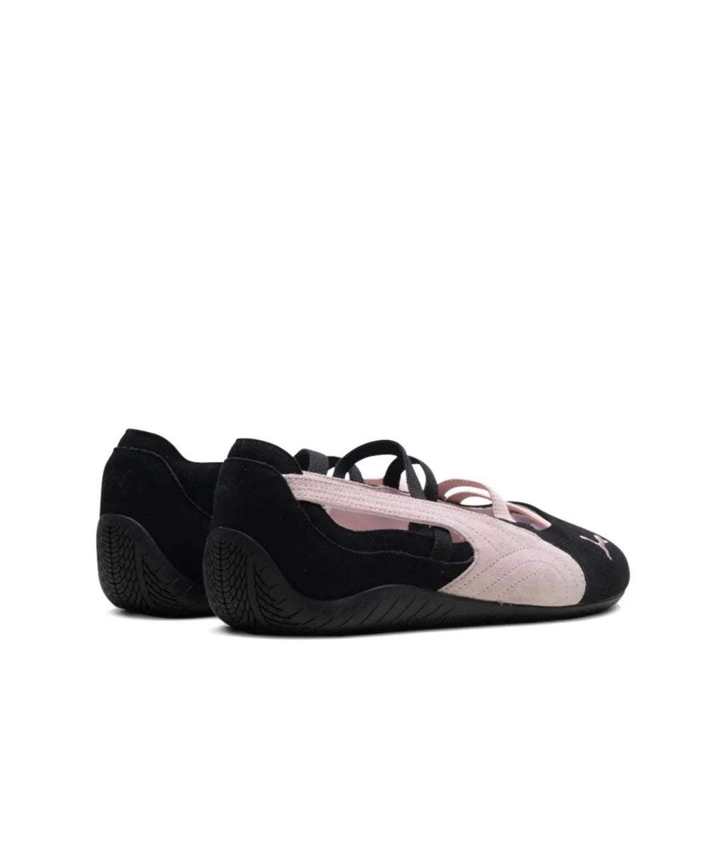 Puma Speedcat Ballet Sneakers Black Pink Low Profile Lifestyle Shoes