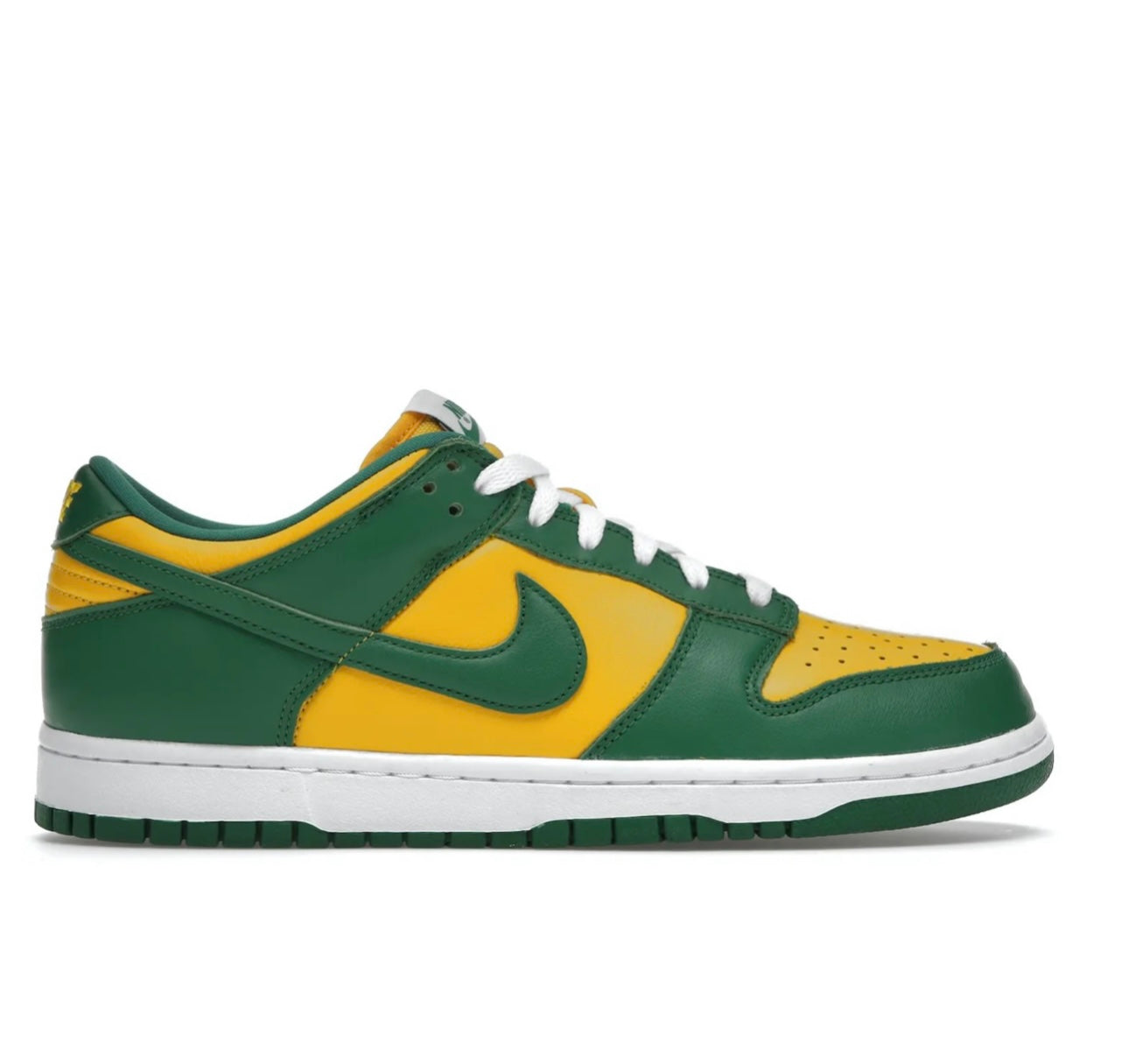 Nike Dunk Low Brazil Retro Low-Top Basketball Sneakers