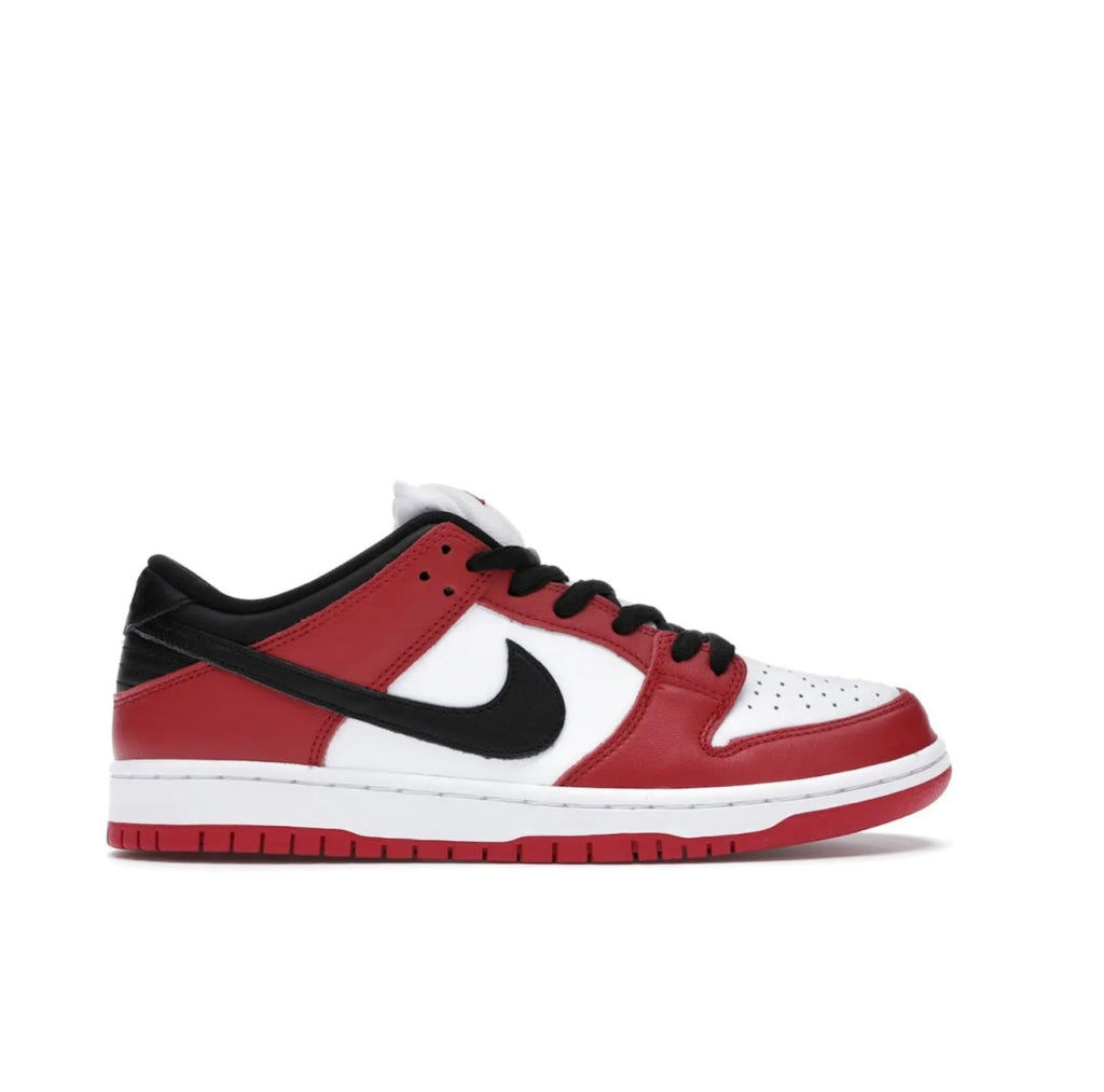 Nike Dunk Low Chicago Lifestyle Sneakers Red White