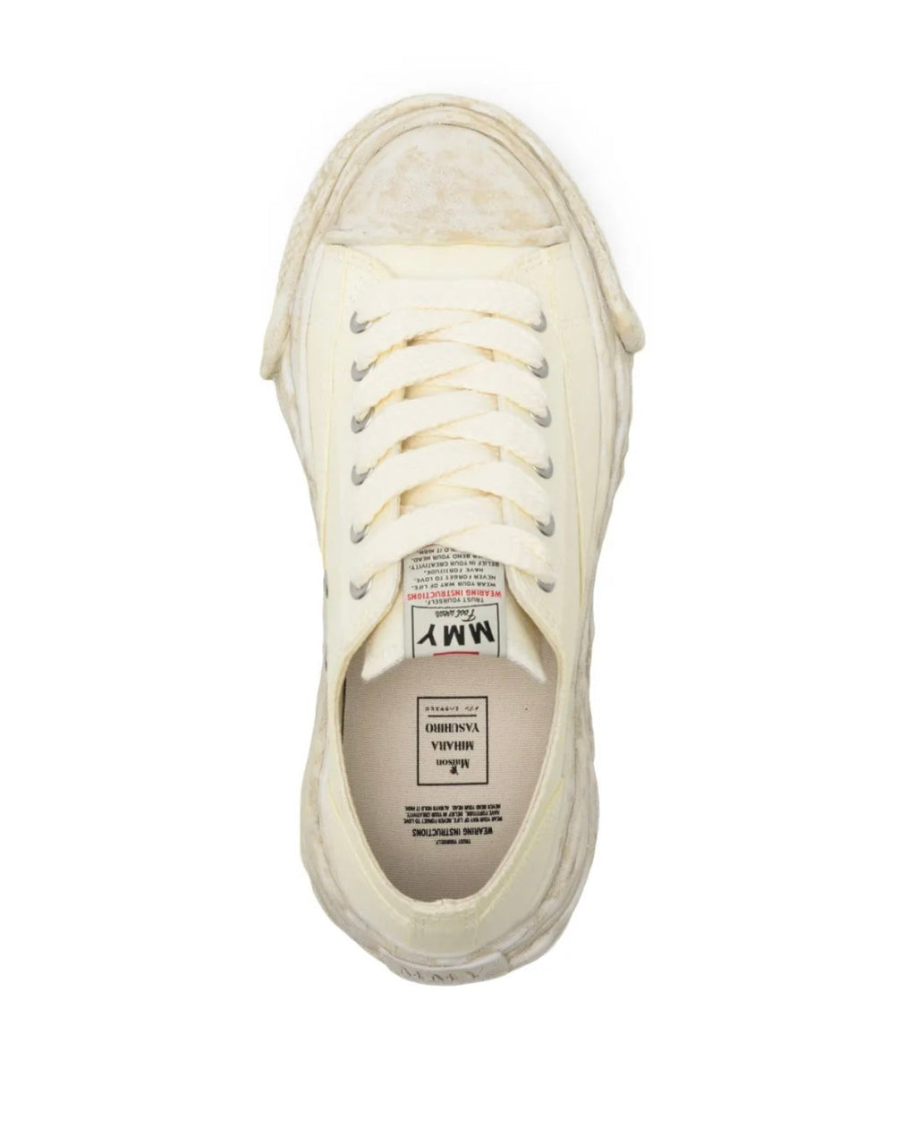 Maison Mihara Original Sole Sneakers Beige Men's and Women's