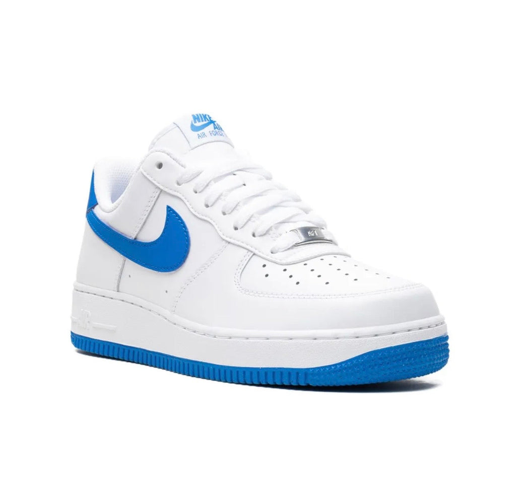 Nike Air Force 1 White Blue Sneakers