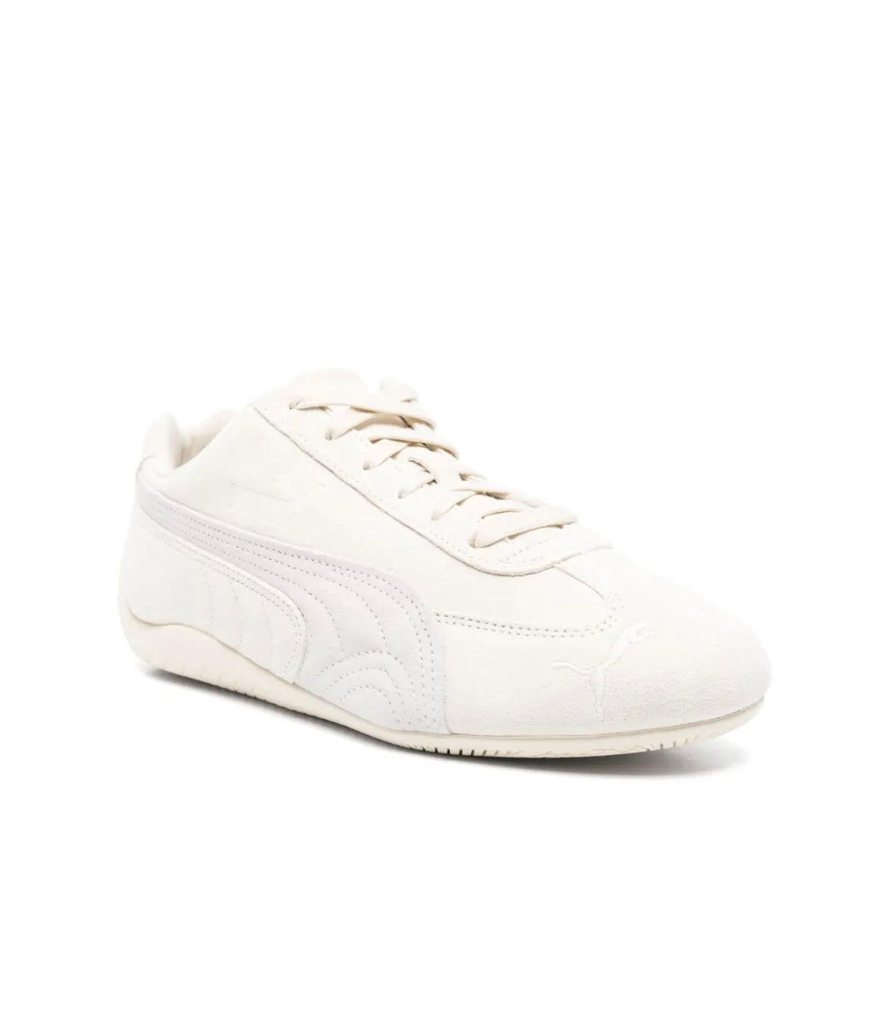Puma Speedcat Cream Sneakers Lightweight Ergonomic Design