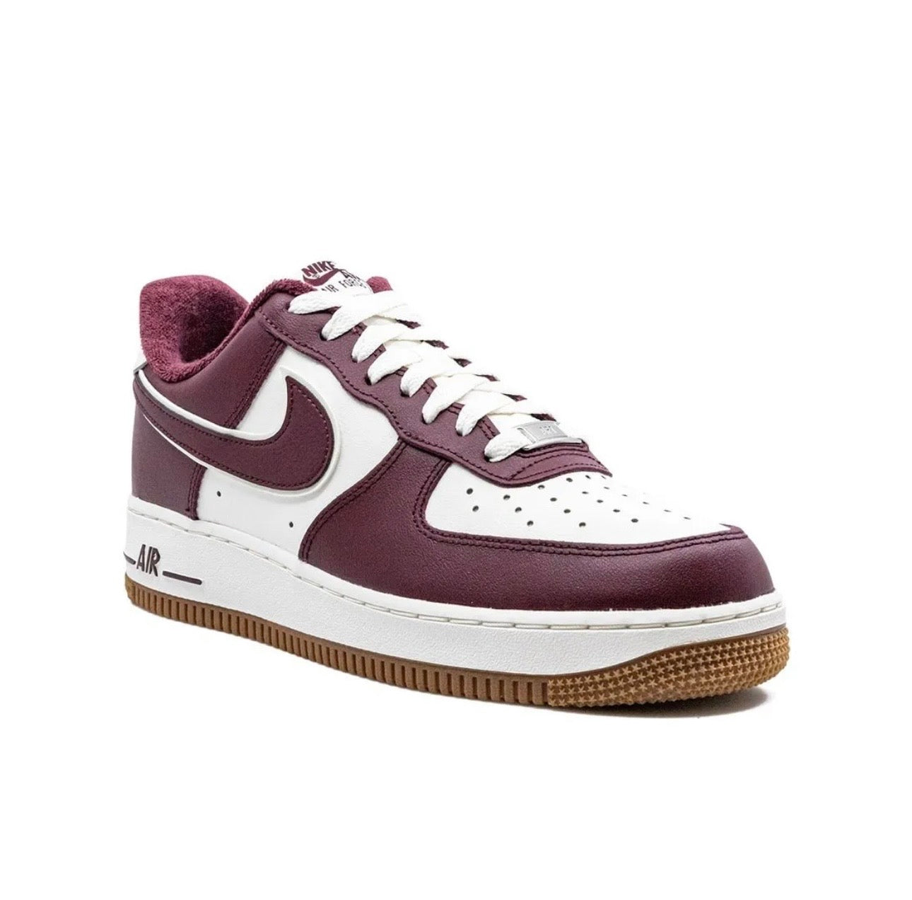 Nike Air Force 1 Beetroot Low Top Casual Sneakers