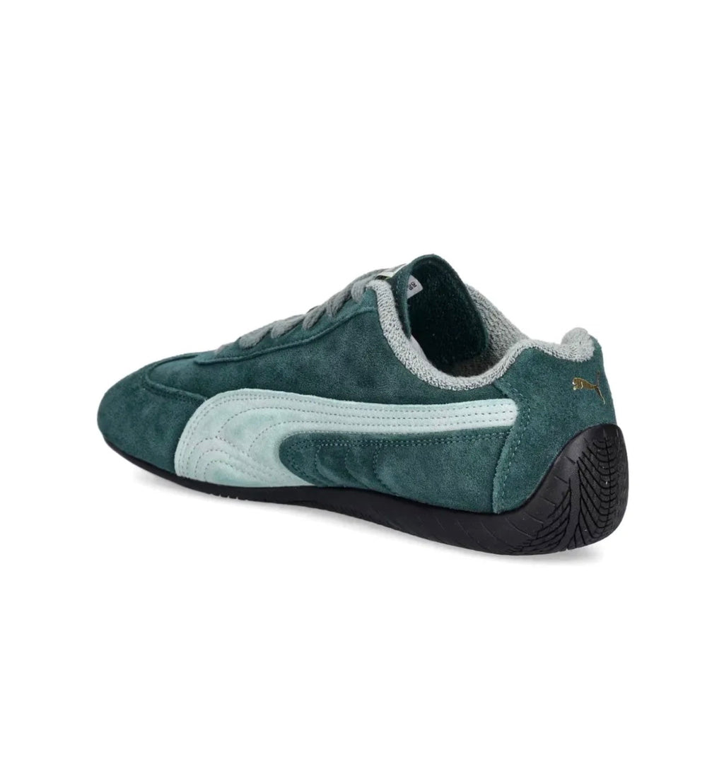 Puma Speedcat Sneakers Green Blue Casual Low Profile Shoes