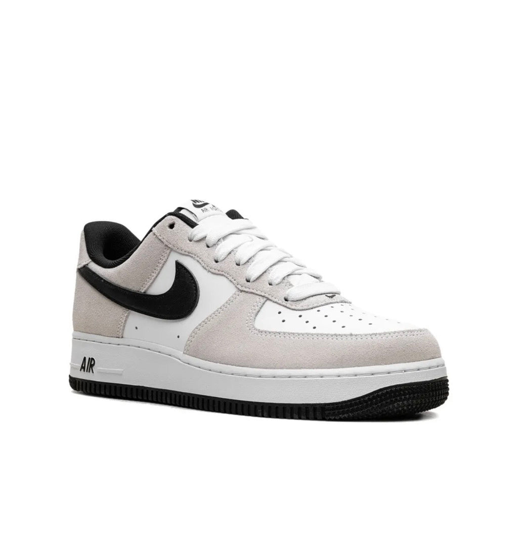 Nike Air Force 1 Low Sneakers Grey Black Premium Leather