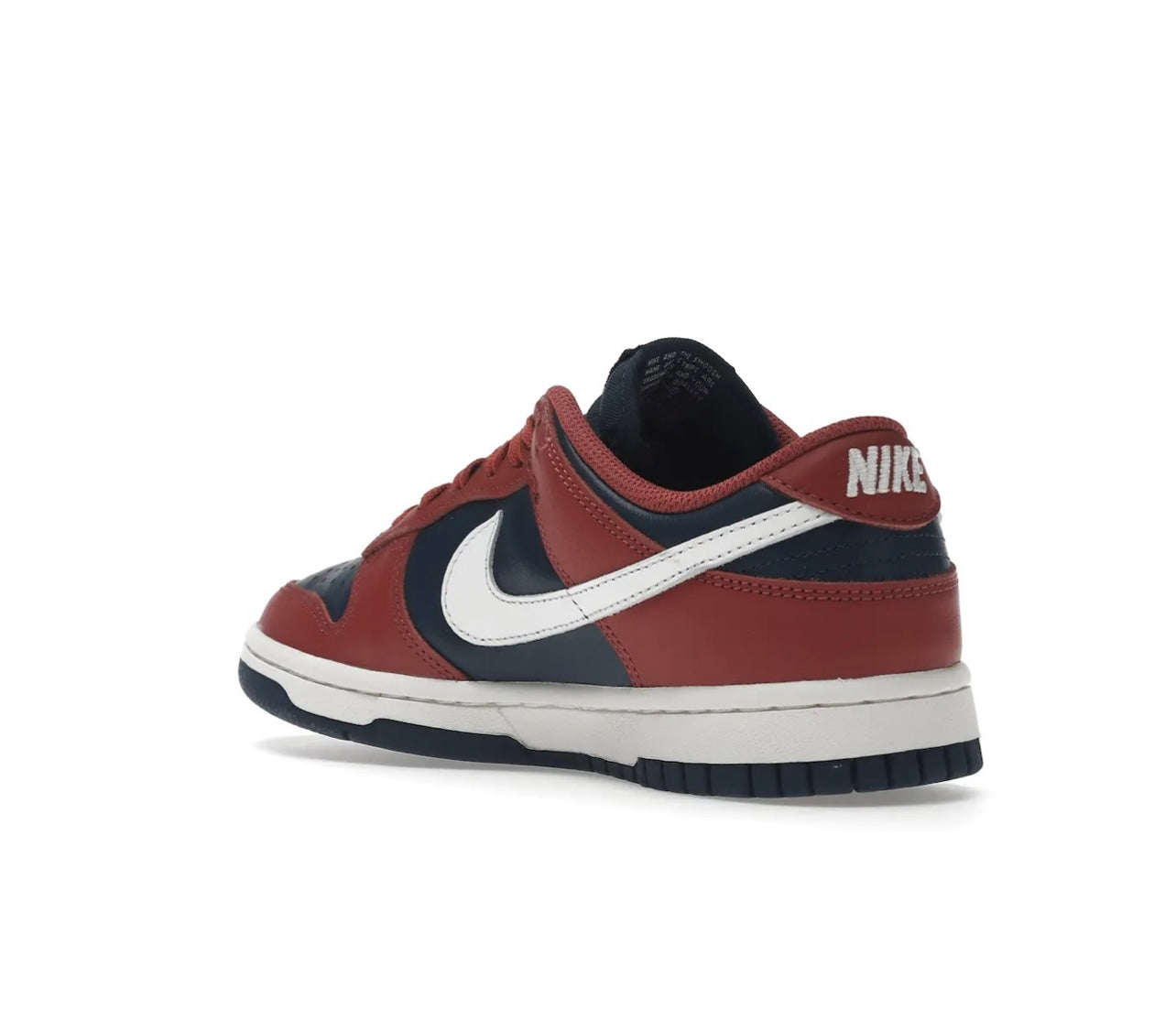Nike Dunk Low Black Red Lifestyle Sneakers Unisex