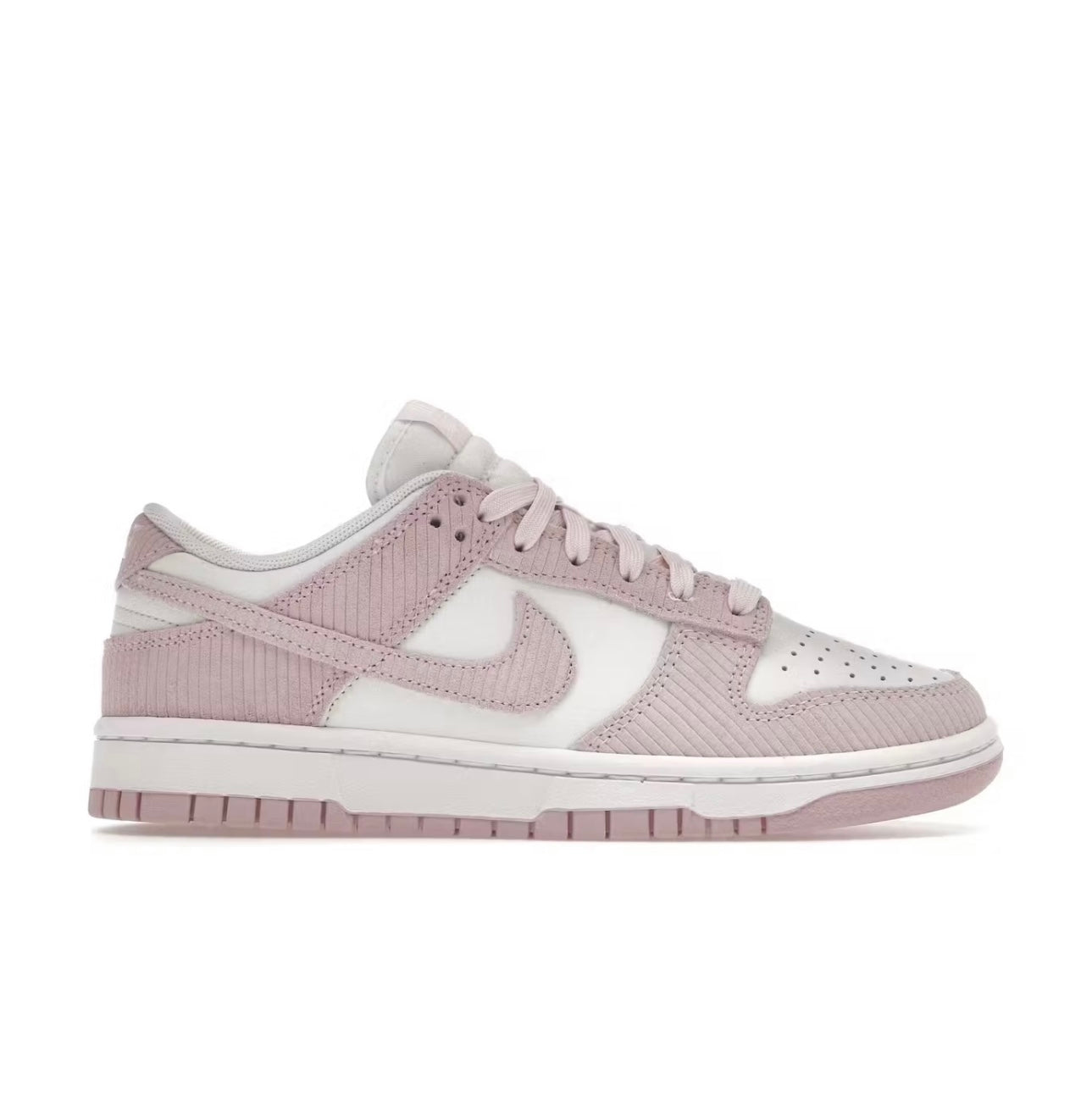 Nike Dunk Low Pink Corduroy Women's Casual Sneakers
