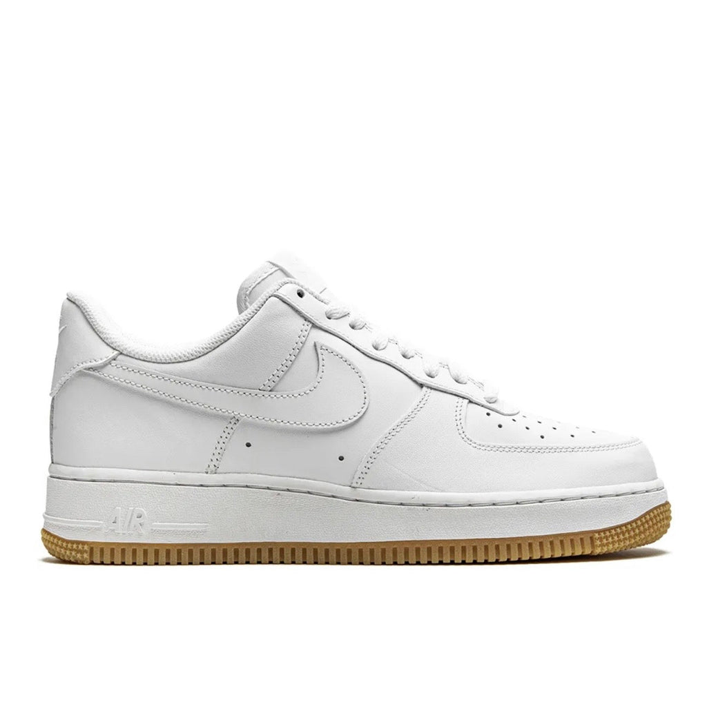 Nike Air Force 1 Sneakers White Brown