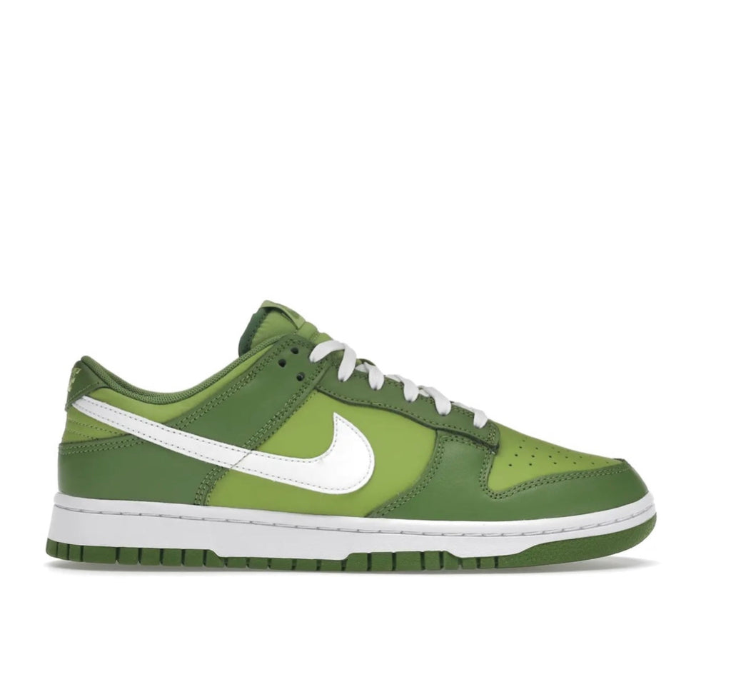 Nike Dunk Low Chlorophyll Men's Casual Comfort Sneakers Green White