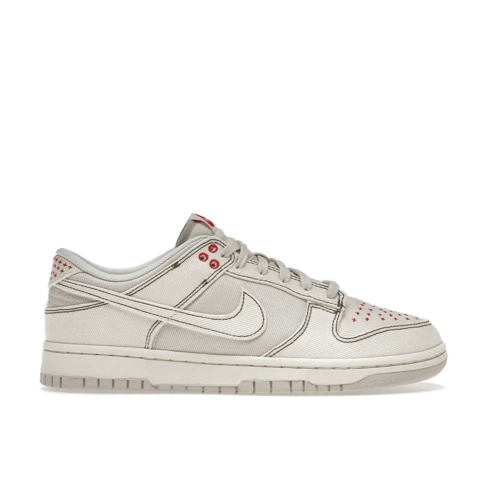 Nike Dunk Low Light Orewood Brown Sashiko Unisex Sneakers