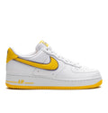 Nike Air Force 1 Sneakers White Yellow Lightweight Breathable Design