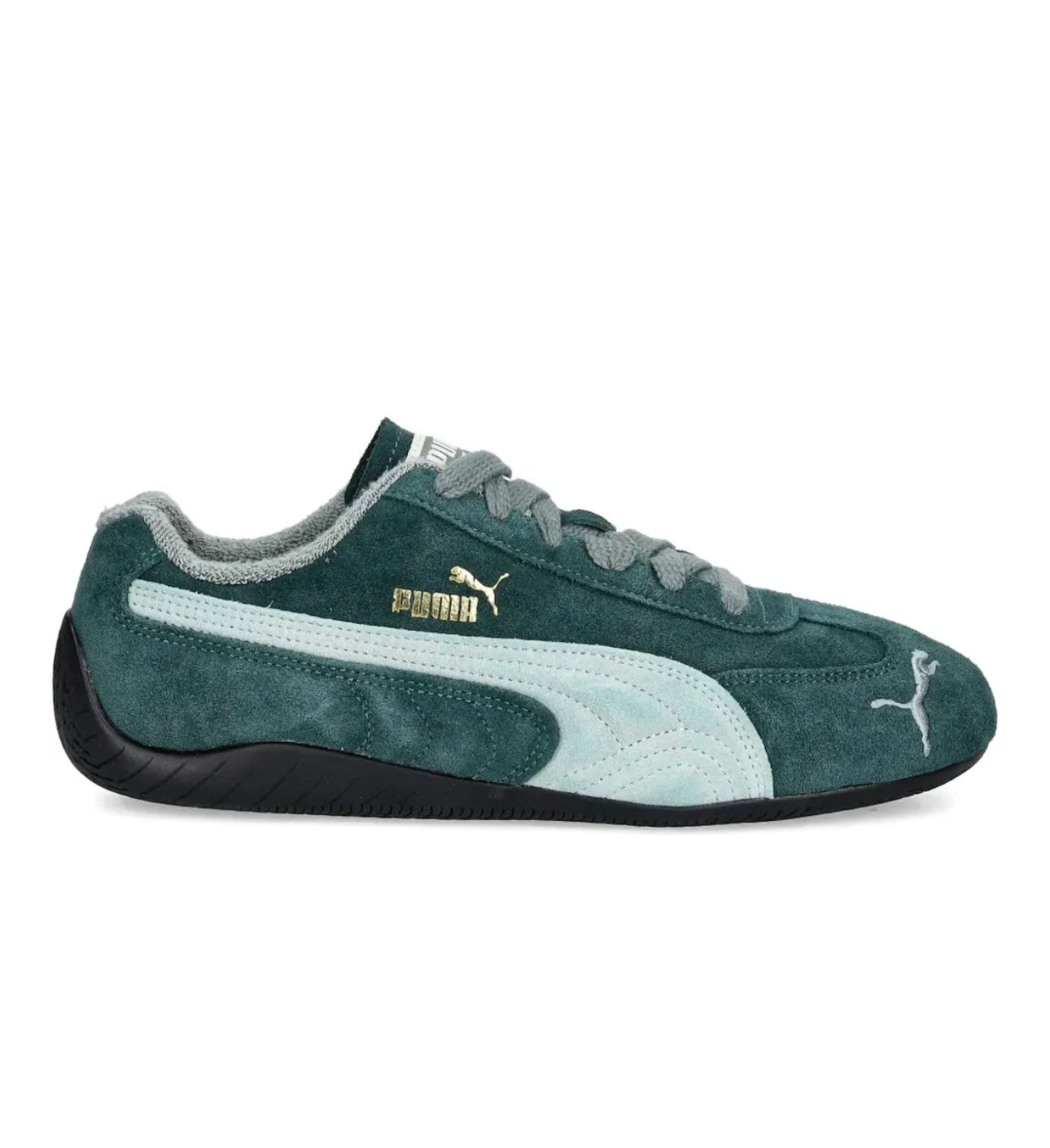 Puma Speedcat Sneakers Green Blue Casual Low Profile Shoes