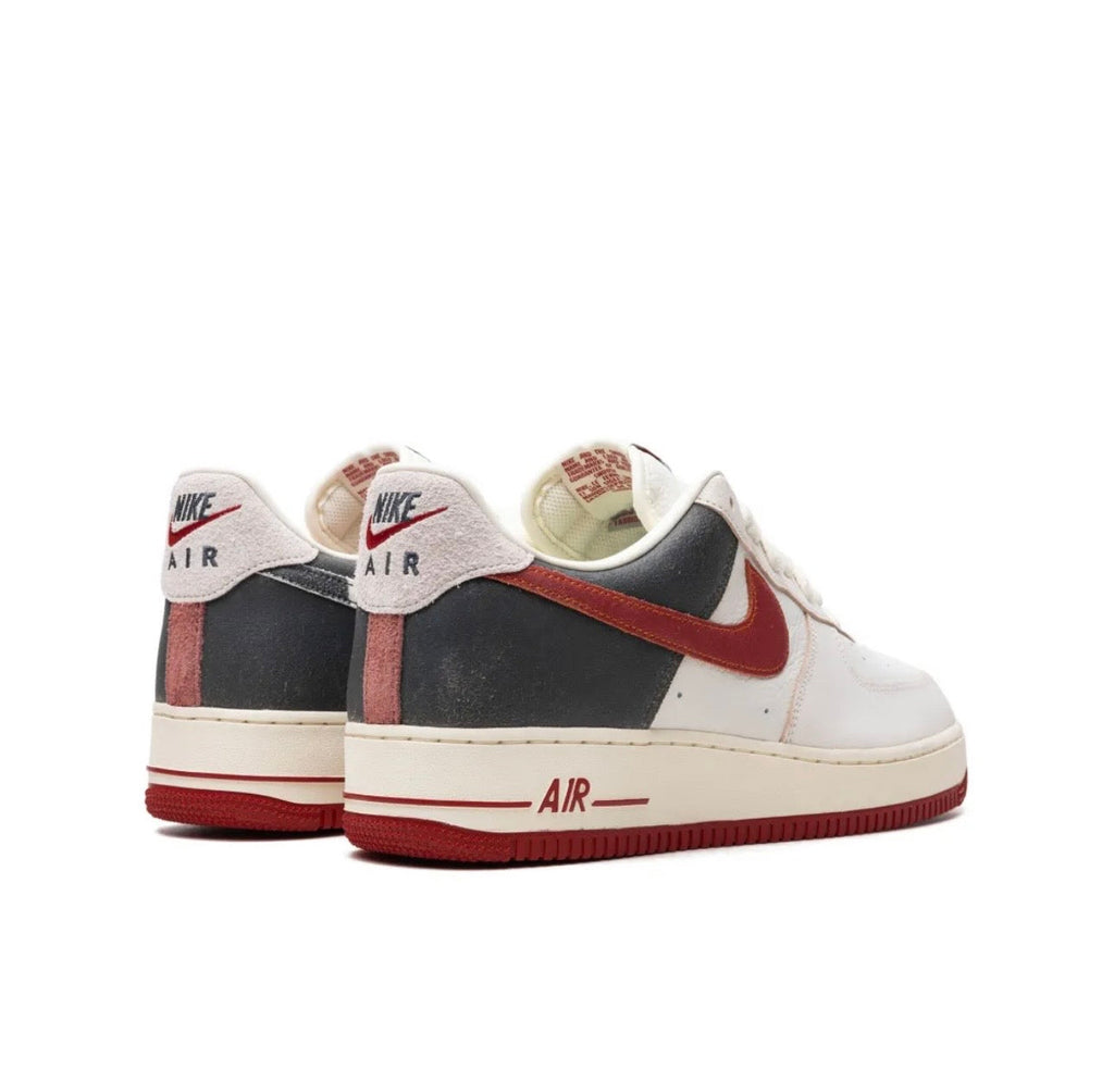Nike Air Force 1 Sneakers White Grey Red