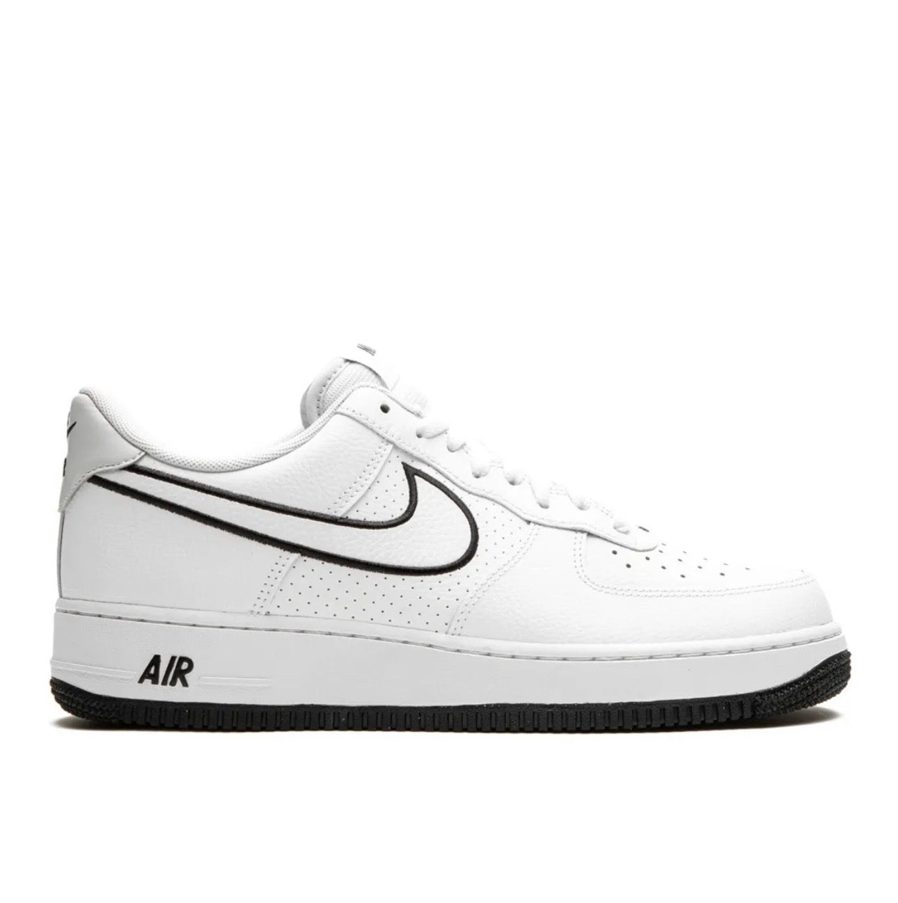 Nike Air Force 1 White Black Casual Sneakers